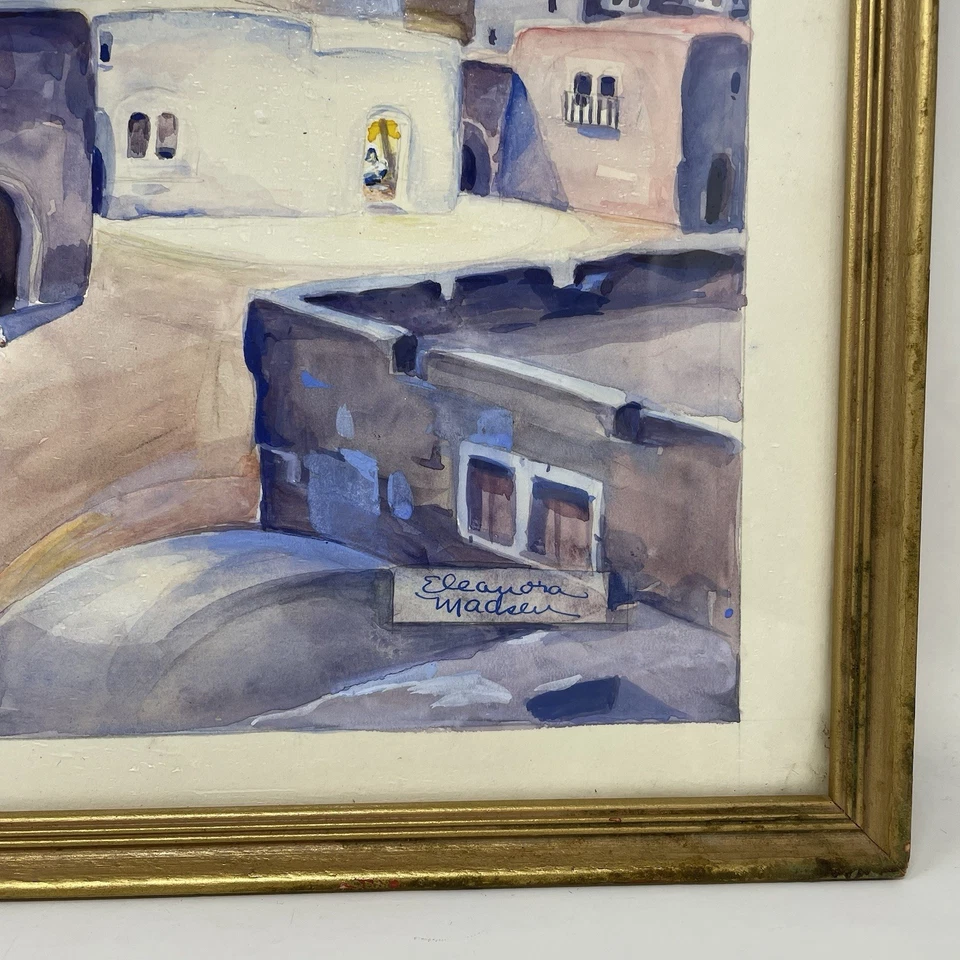 埃莉诺拉·马德森伯利恒之星水彩画宗教圣经耶稣复古 — 第 2/4 张图片