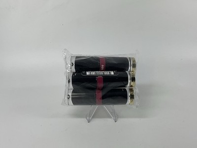 Revlon Lipstick 025 Glassy Ruby High Glossy Hydrating 0.15oz, 3 PACK
