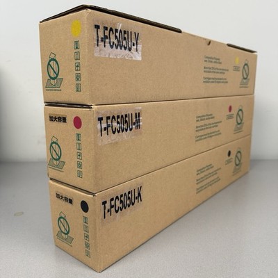 Toshiba T-FC505U Compatible Toner Cartridges Set KMY For 2E505ACE 3005ACE 3505AC