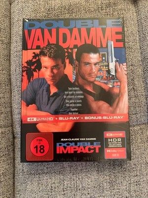 Geballte Ladung   Double Impact - Mediabook - Cover B (4K Ultra + Blu-ray) NEU
