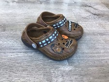 Crocs Toddler Star Wars Chewbacca Espresso 208849-206 Size C9 Toddler 9 Boys