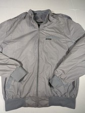 Members Only Jacket Mens XLT Tall Gray Classic , Vintage