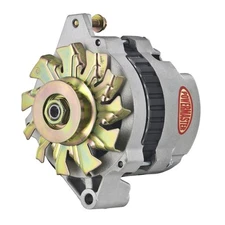 Powermaster Alternator 478021; 140 Amp Satin V-Belt (1G) for CS130
