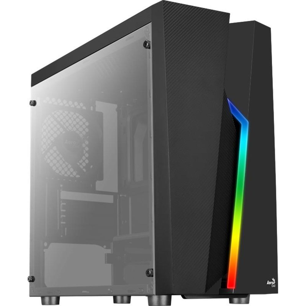 Aerocool Bolt Mini Tower-    Gehäuse Seitenfenster  RGB-