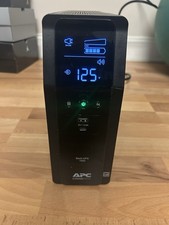 APC Back-UPS 1500 Desktop/Freestanding UPS 10 Outlets USB/RJ45/Coax Black