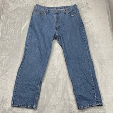 Levi's 550 Jeans Mens 40x32 Blue Medium Wash Relaxed Fit High Rise Straight Leg