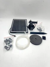 Antfraer Solar Fountain for Bird Bath 8W Solar Water Fountain Pump with Dry-R