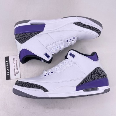 Size 12 - Jordan 3 Retro Mid Dark Iris for sale online | eBay