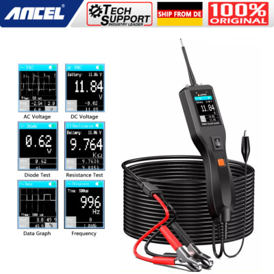 ANCEL PB50 Power Scan Circuit Tester Electrical Power Probe 12V/24V Diagnostic