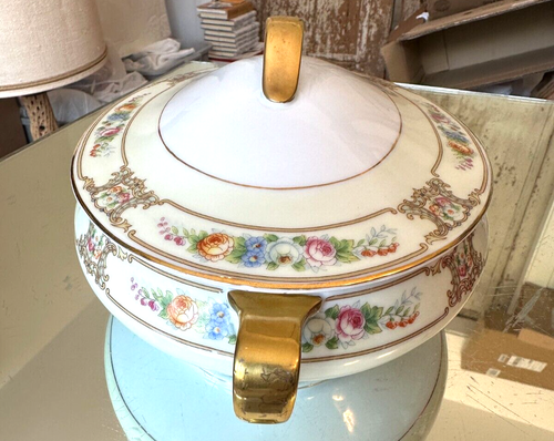 Bavarian Paul Muller Selb The Chester Covered Casserole Dish Read - Picture 3 of 16