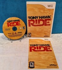 Tony Hawk: Ride Nintendo Wii, 2009 with Manual - Tested  Working