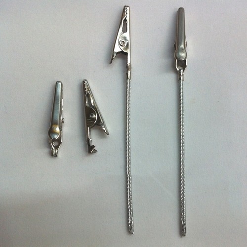 50x Metal Wire Alligator Clip Long-Tailed for DIY Card Photo Memo Clip Holder - Picture 5 of 7