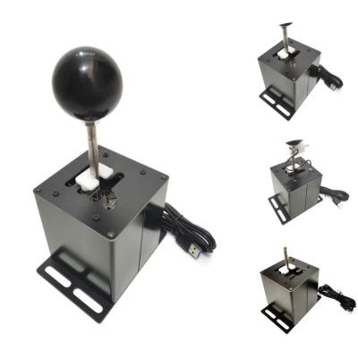 USB PC H Gear Shifter 7+R Sim Racing Game For Logitech G29 G27 G25 Thrustmaster
