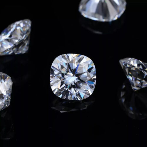 3 CT Loose Lab Grown Diamond Cushion Cut Natural D Color VVS1 Clarity Certified - Picture 4 of 11
