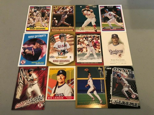 R) Lot 123 NOMAR GARCIAPARRA BASEBALL KARTEN RED SOX PREMIUM MARKEN++ - Bild 1 von 3