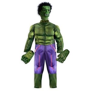 Disney Store Incredible Hulk Deluxe Costume Marvel Avengers Boy Halloween  New | Ebay