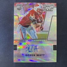 2016 Panini Prizm Draft Picks Autographs Prizms #265 Derek Watt*