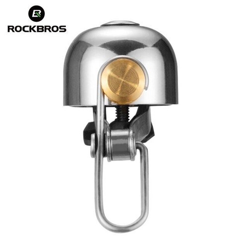 ROCKBROS Cycling Bike Handlebar Ring Stainless Steel Bell Horn Classical Bell - Picture 15 of 16