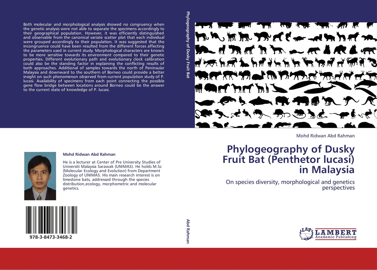 Thumbnail - Mohd Ridwan Abd Rahman | Phylogeography Of Dusky Fruit Bat (penthetor