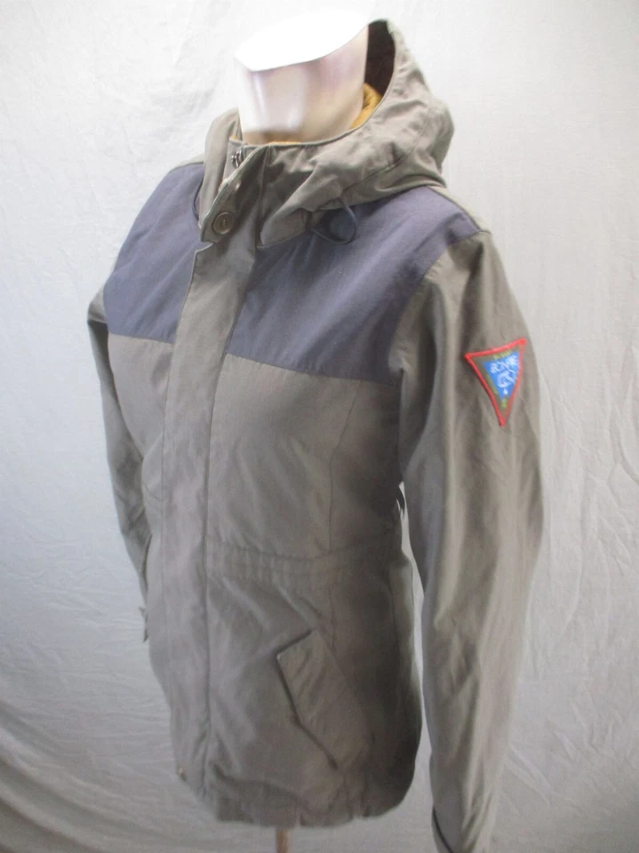 BONFIRE TUFF DRY 10K Size S Womens Full Zip Powder Skirt Snowboard Jacket 827 - Image 3 of 4