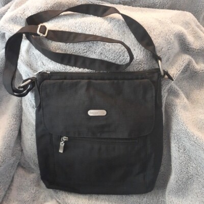 Baggallini Black Travel Crossbody Bag Purse Adjustable Strap | eBay