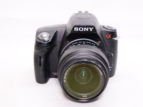 Sony Alpha A290 digitale 14,2-MP-Spiegelreflexkamera mit Objektiv 18–55 mm UNGETESTET