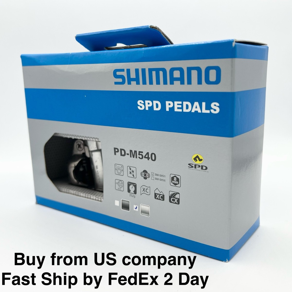 SHIMANO PD-M540 シルバー Shimano PD-M540 Pedals – RA Cycles