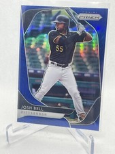 2020 Prizm Josh Bell Blue Wave Prizm Pirates Baseball Card