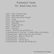 R&B/Soul.. White CD. TLC, Donell Jones, dvsn
