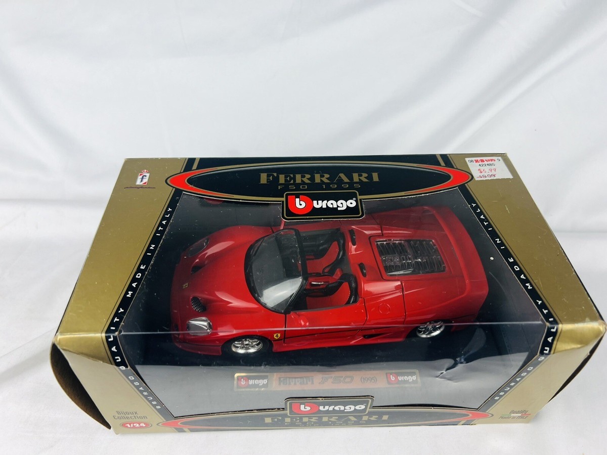 Burago  フェラーリF50 Ferrari F50 Diecast Model Car by Burago (scale 1/24) c.1995 | eBay