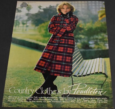 1977 Print Ad Sexy Heels Fashion Long Legs Lady Blonde Pendleton Country  Clothes | eBay