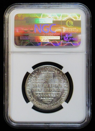 NGC MS65 1950-S B.T. Washington Commemorative Half Dollar - Picture 4 of 4
