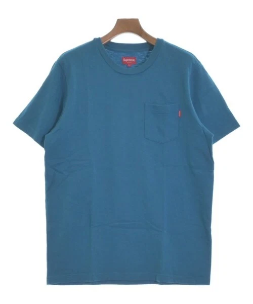T shirt Supreme/coupé et cousu bleu L 2200476161146