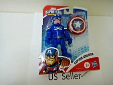 Hasbro Marvel Super Hero Adventures Captain America 5" Brand New US Seller