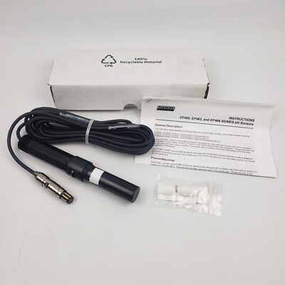 Foxboro EP462A pH Electrode Sensor Twistlock Mount Adapter Dec 22 UNTESTED
