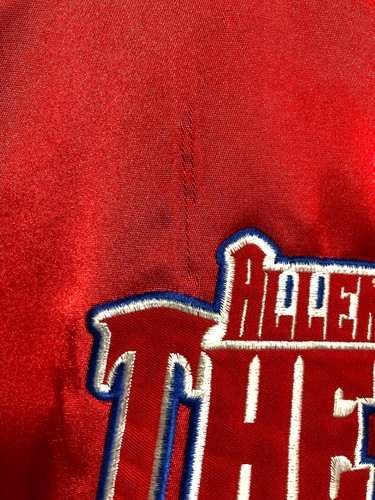 THE ANSWER ALLEN IVERSON 76ERS' FULL ZIPPERED JACKET SIZE MENS 2XL MADE BY UNK - Picture 3 of 10