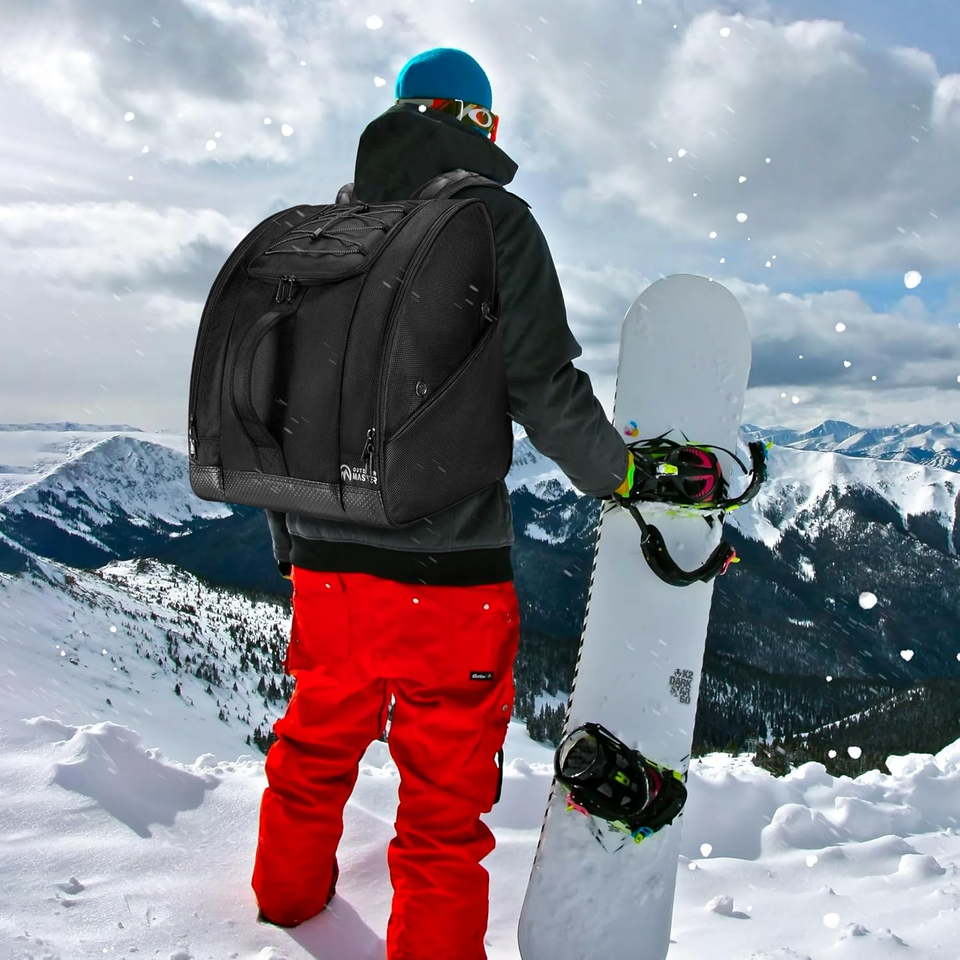 Mooedcoe Ski Boot Bag, Ski Boots and Snowboard Bag Backpack, Men and