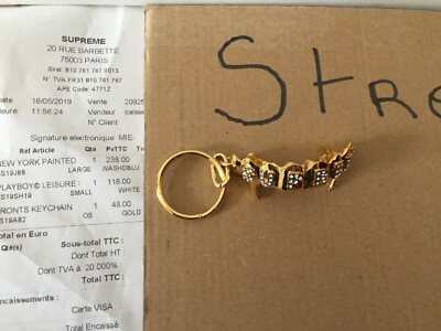 Supreme® FRONTS KEYCHAIN GOLD supreme | eBay Supreme® FRONTS KEYCHAIN GOLD supreme | eBay