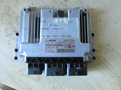 Citroen C4 N 1,4VTI 70kW 2011 Motor 8FP / Motorsteuergerät 9676379780, MEV17.4.2