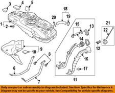 KIA OEM 18-23 Rio Fuel System Fuel System Components-Filler Pipe 31030H9500