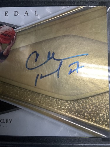 2019-20 Opulence Gold Medal USA Charles Barkley /79 On Card Auto Autograph SP - Picture 4 of 4
