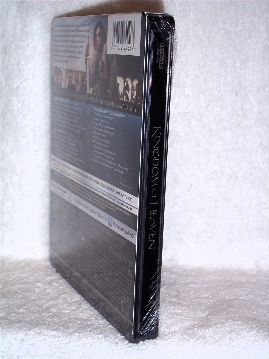 Kingdom of Heaven (4K/Blu-ray, 2025, STEELBOOK) Orlando Bloom Eva