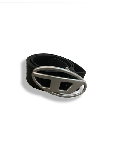 cintura diesel unisex nera 100 cm