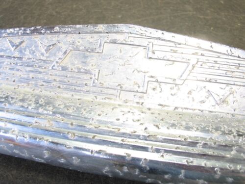 1952 CHEVROLET STYLELINE FLEETLINE COUPE TRUNK EMBLEM ORNAMENT HANDLE - Picture 7 of 7