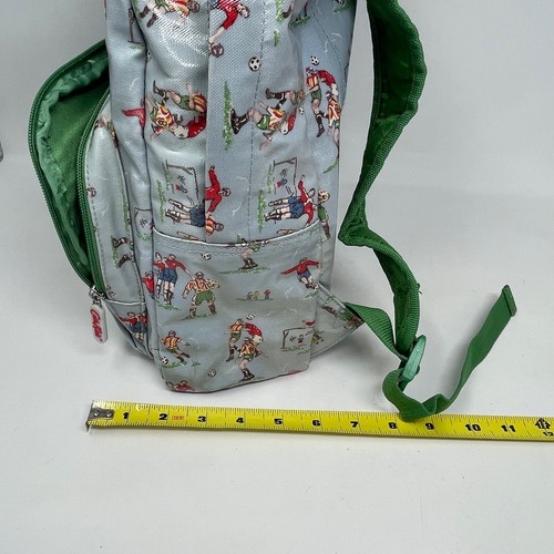 Cath Kids Kidston Backpack Soccer Football Players Field London Blue Sports - Picture 22 of 23