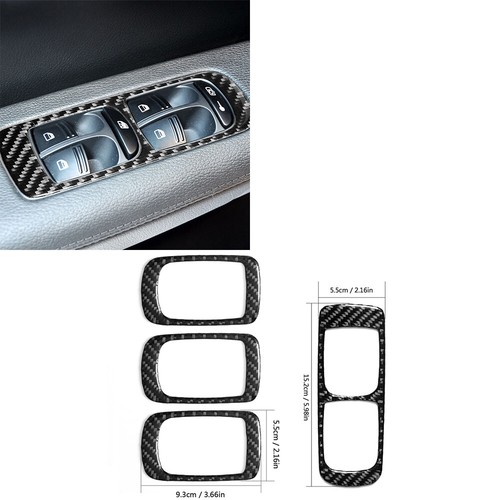 43Pcs For Cayenne 2003-10 Carbon Fiber Full Dash Gear Door Kits Interior Trim - Picture 6 of 16