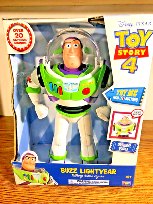 Toy Story 4 Buzz Lightyear Talking Action Figure Disney Pixar