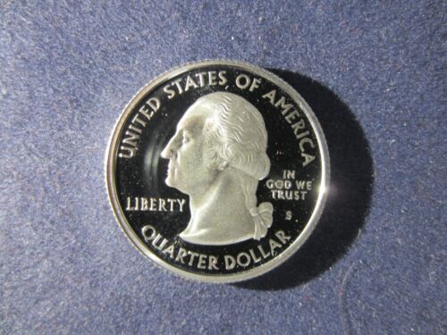 2008-S HAWAII Silver Quarter DEEP CAMEO MIRROR PROOF Upper Grading Range - Picture 2 of 3