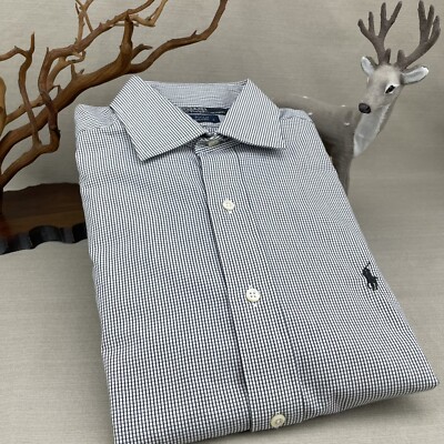 used Polo by Ralph Lauren 長袖シャツ Philip NWOT Polo Ralph Lauren ~Philip~Shirt Mens 15 32/33 Blue
