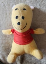 Vintage Winnie The Pooh plush Sawdust Stuffed Animal 6"